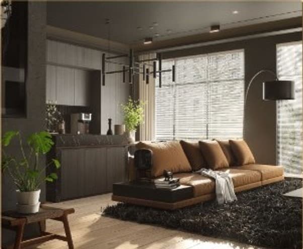 Clubhouse lounge interior